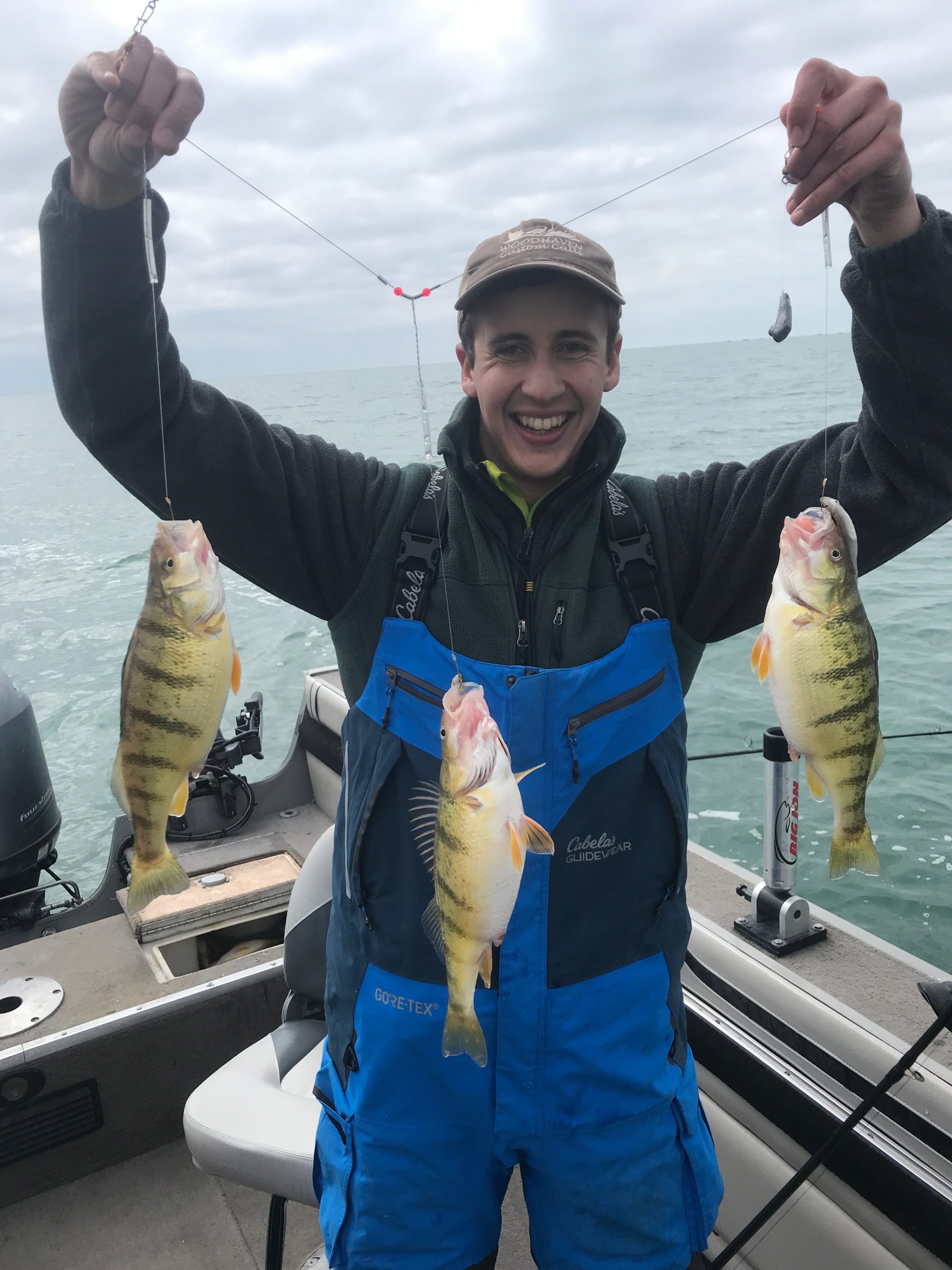 Trophy Walleye, Bass, Perch Charters from Buffalo or Dunkirk